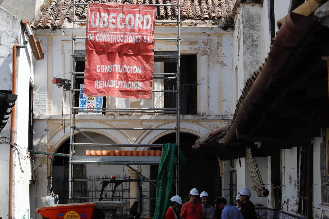 La restauración de la Casa de Triana en el Convento de Santa Cruz de Córdoba, en imágenes