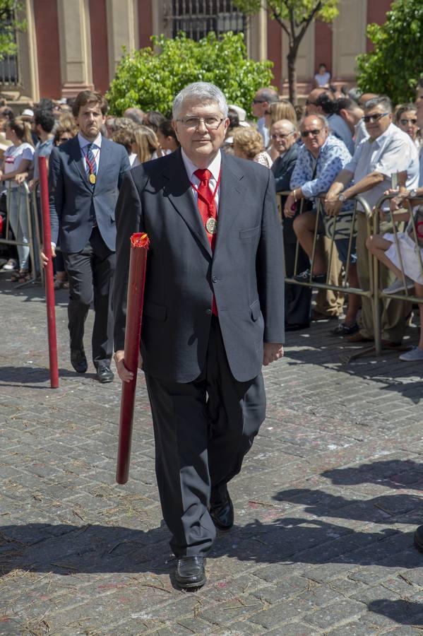 Galería de los integrantes de la procesión del Corpus Christi