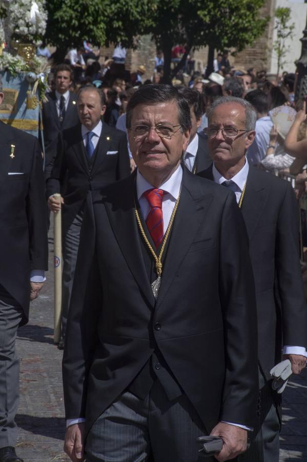 Galería de los integrantes de la procesión del Corpus Christi