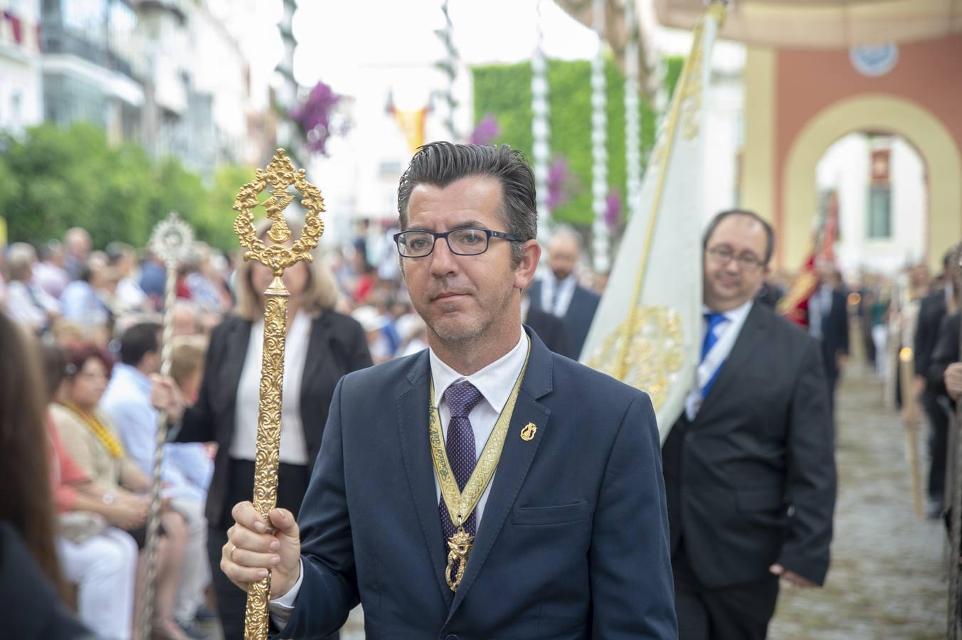 Galería de los integrantes de la procesión del Corpus Christi