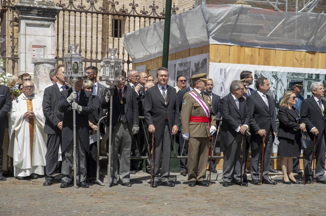 Galería de los integrantes de la procesión del Corpus Christi