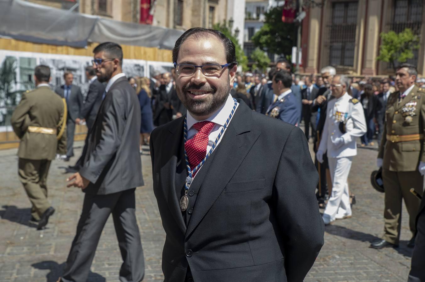 Galería de los integrantes de la procesión del Corpus Christi