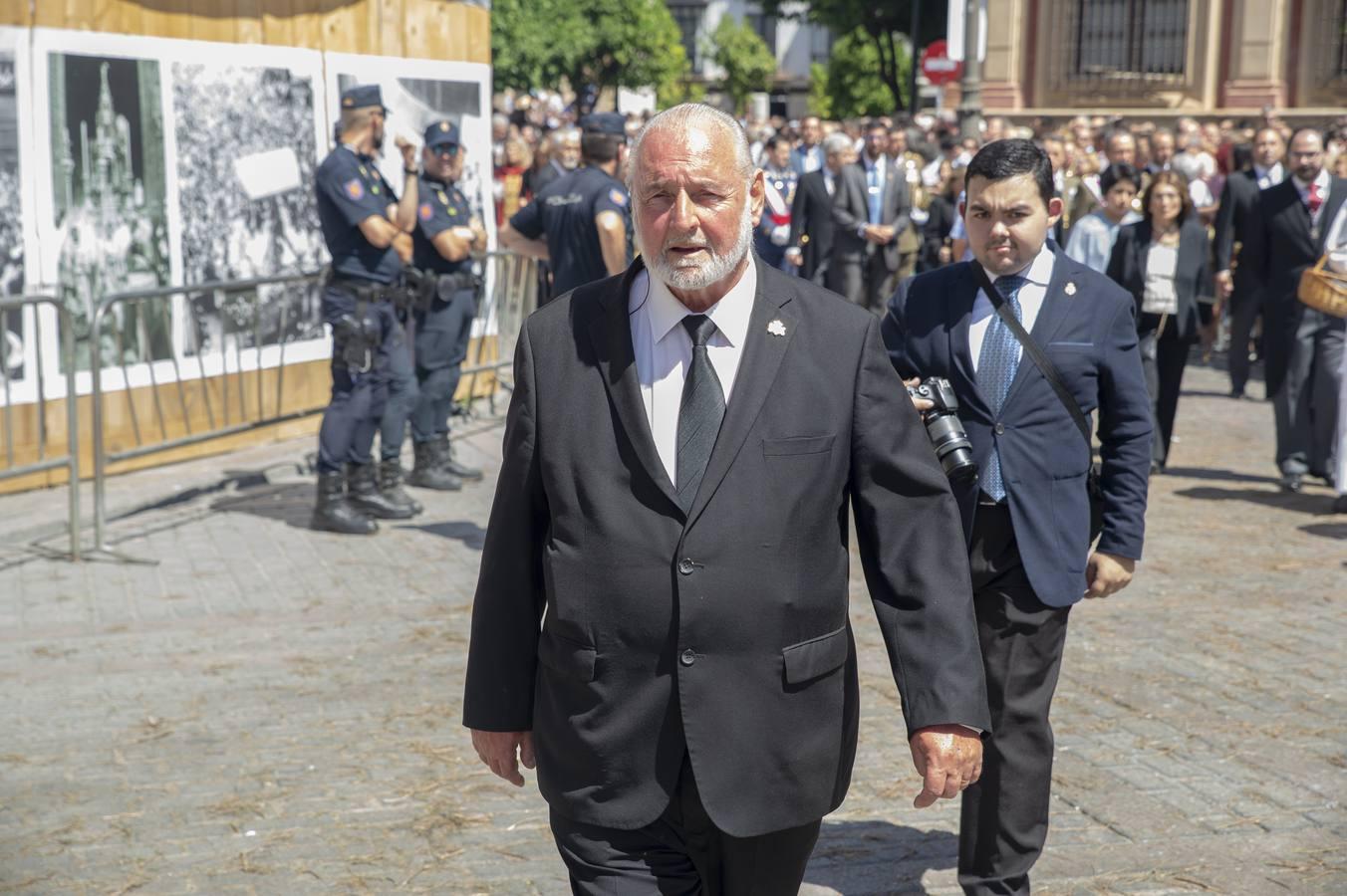 Galería de los integrantes de la procesión del Corpus Christi