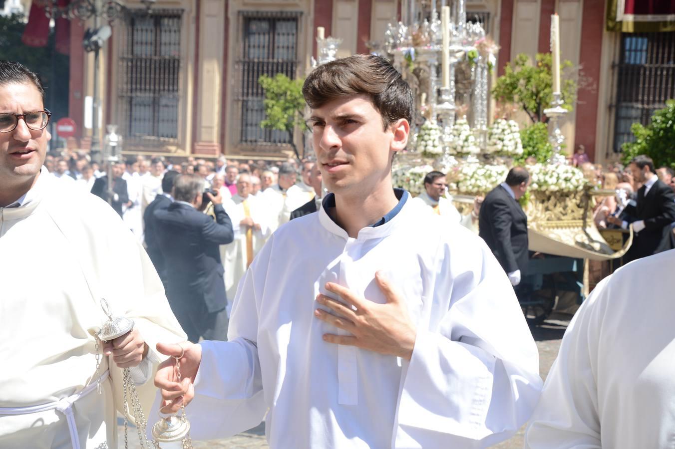 Galería de los integrantes de la procesión del Corpus Christi