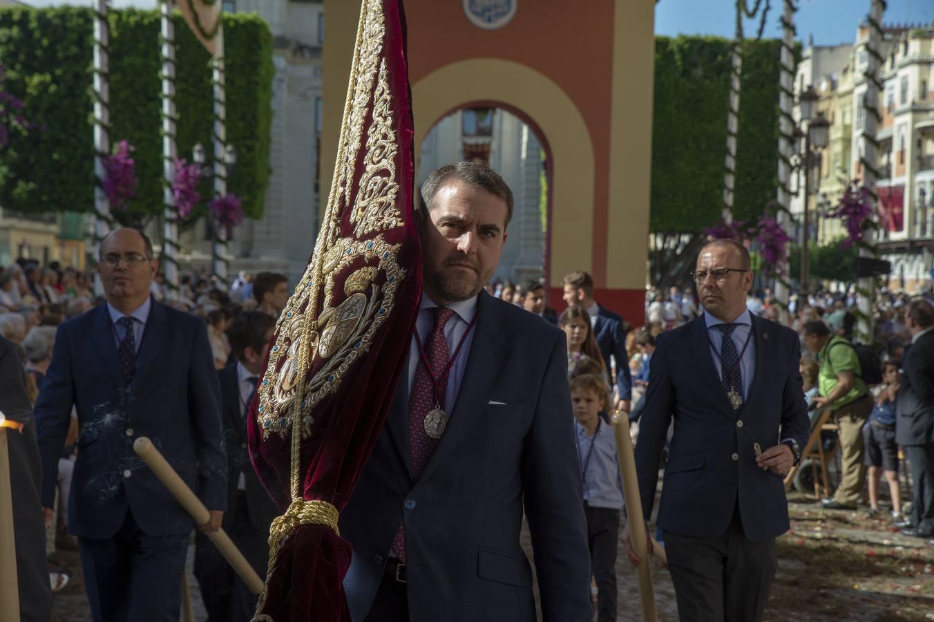 Galería de los integrantes de la procesión del Corpus Christi