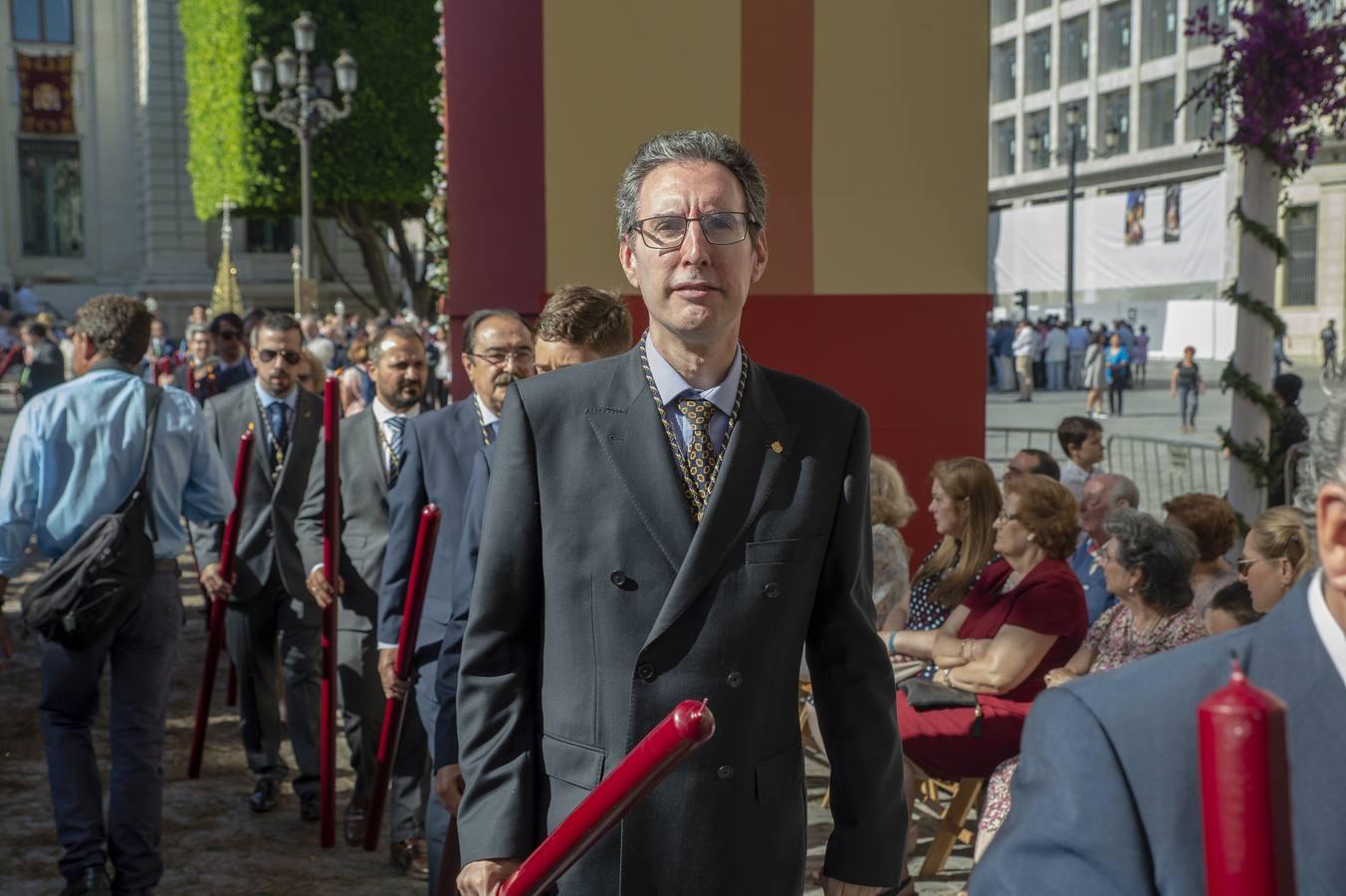 Galería de los integrantes de la procesión del Corpus Christi