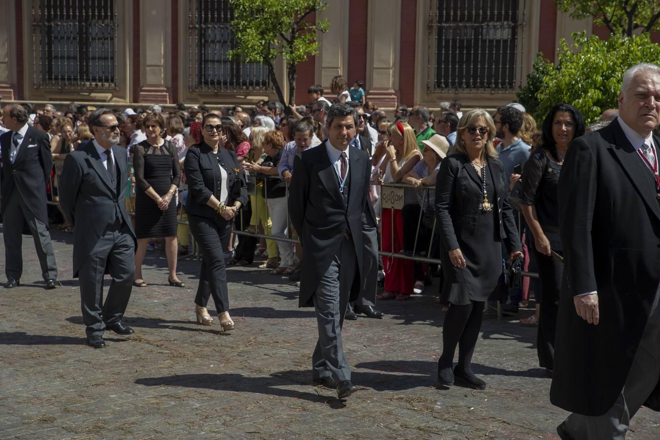 Galería de los integrantes de la procesión del Corpus Christi