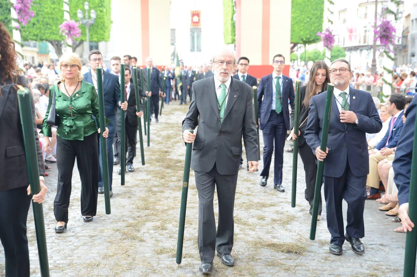 Galería de los integrantes de la procesión del Corpus Christi