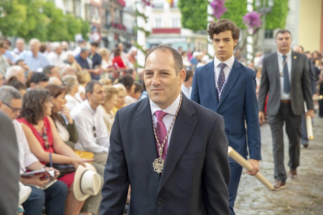 Galería de los integrantes de la procesión del Corpus Christi