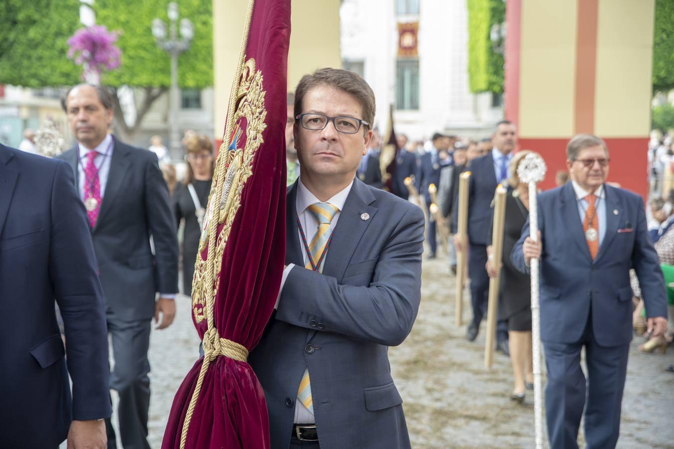 Galería de los integrantes de la procesión del Corpus Christi