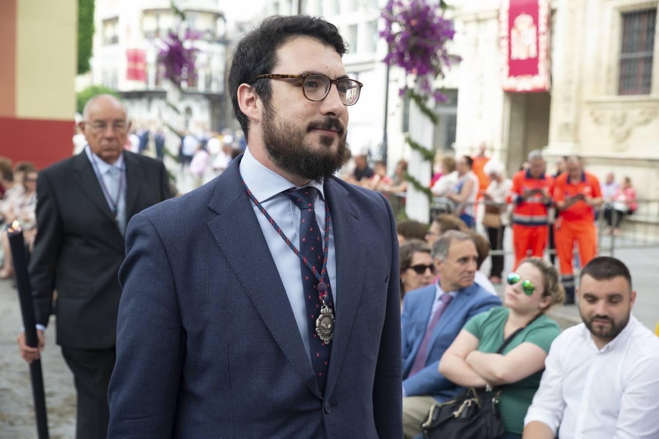 Galería de los integrantes de la procesión del Corpus Christi