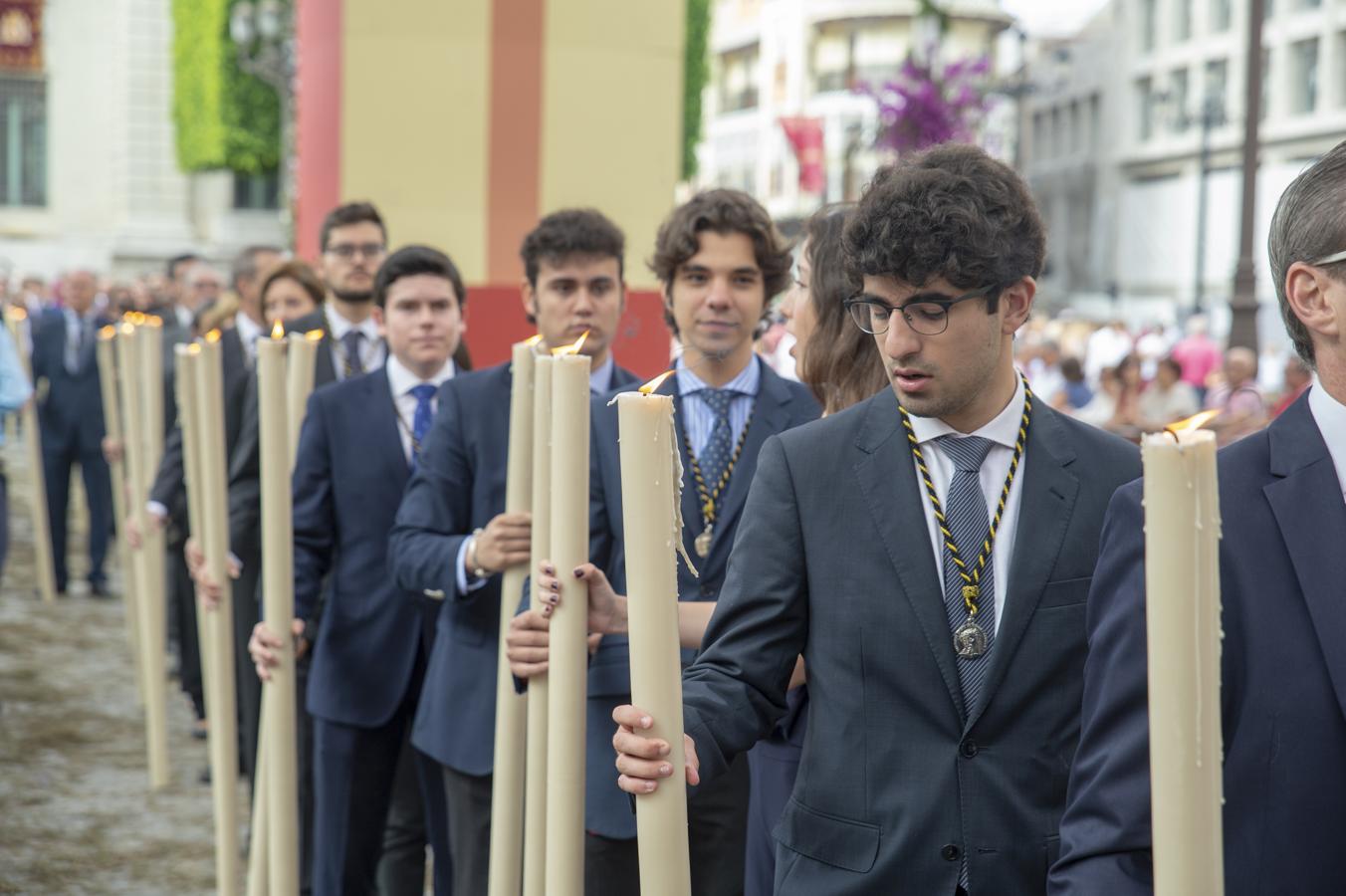 Galería de los integrantes de la procesión del Corpus Christi