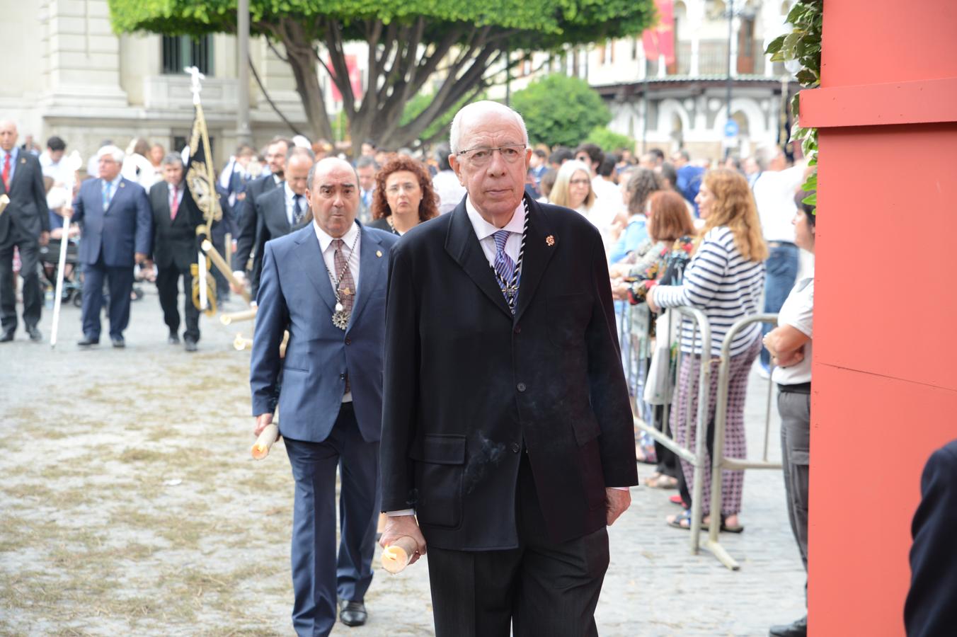 Galería de los integrantes de la procesión del Corpus Christi