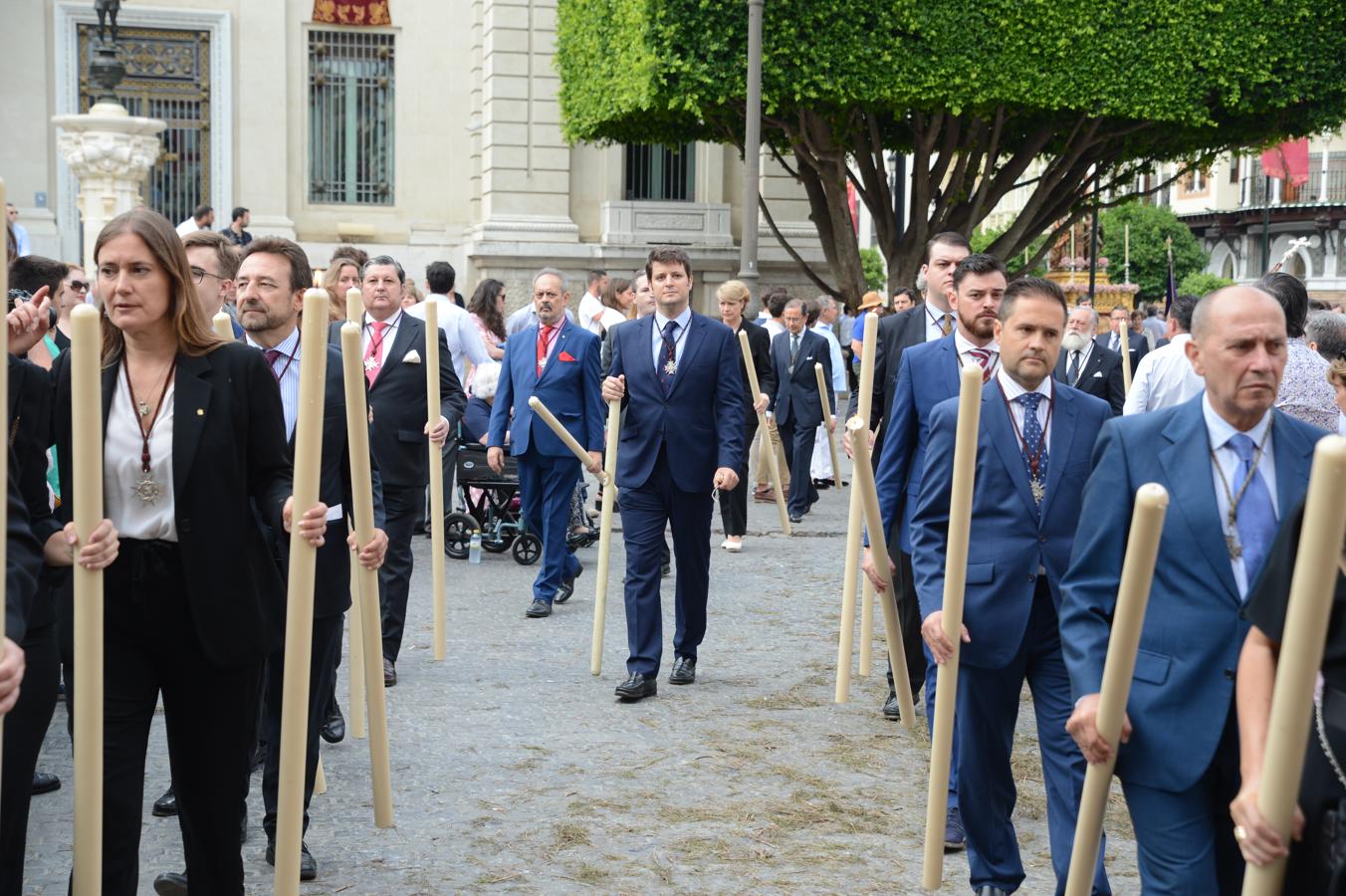 Galería de los integrantes de la procesión del Corpus Christi