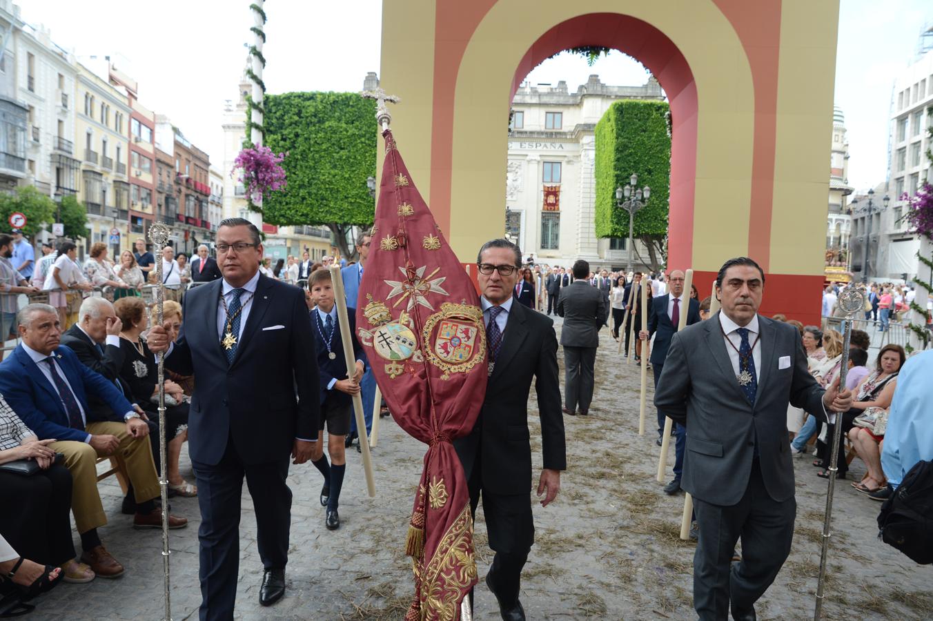 Galería de los integrantes de la procesión del Corpus Christi