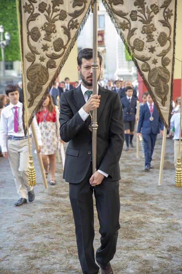 Galería de los integrantes de la procesión del Corpus Christi