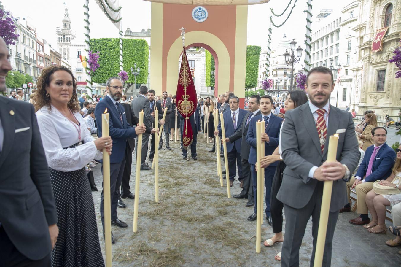 Galería de los integrantes de la procesión del Corpus Christi