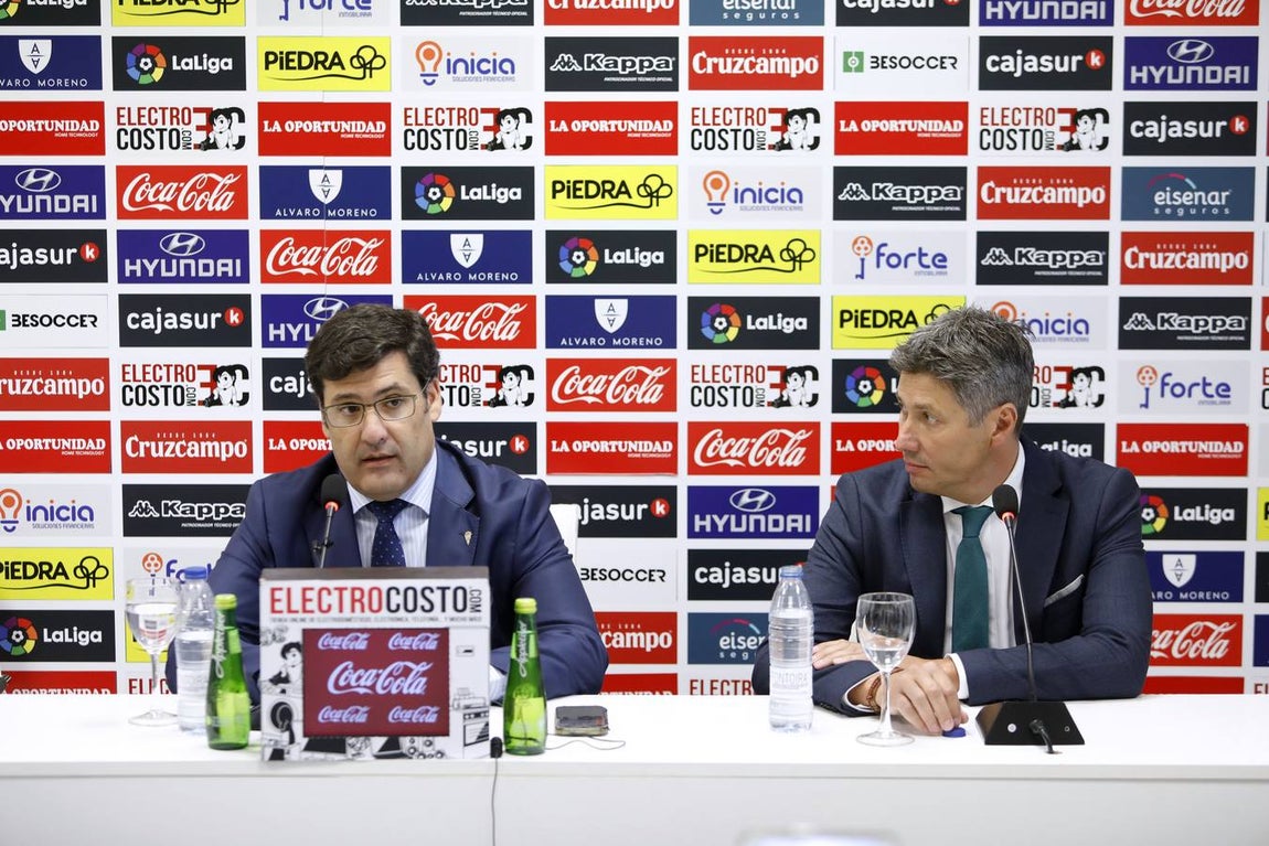 La presentación del director deportivo del Córdoba CF, en imágenes