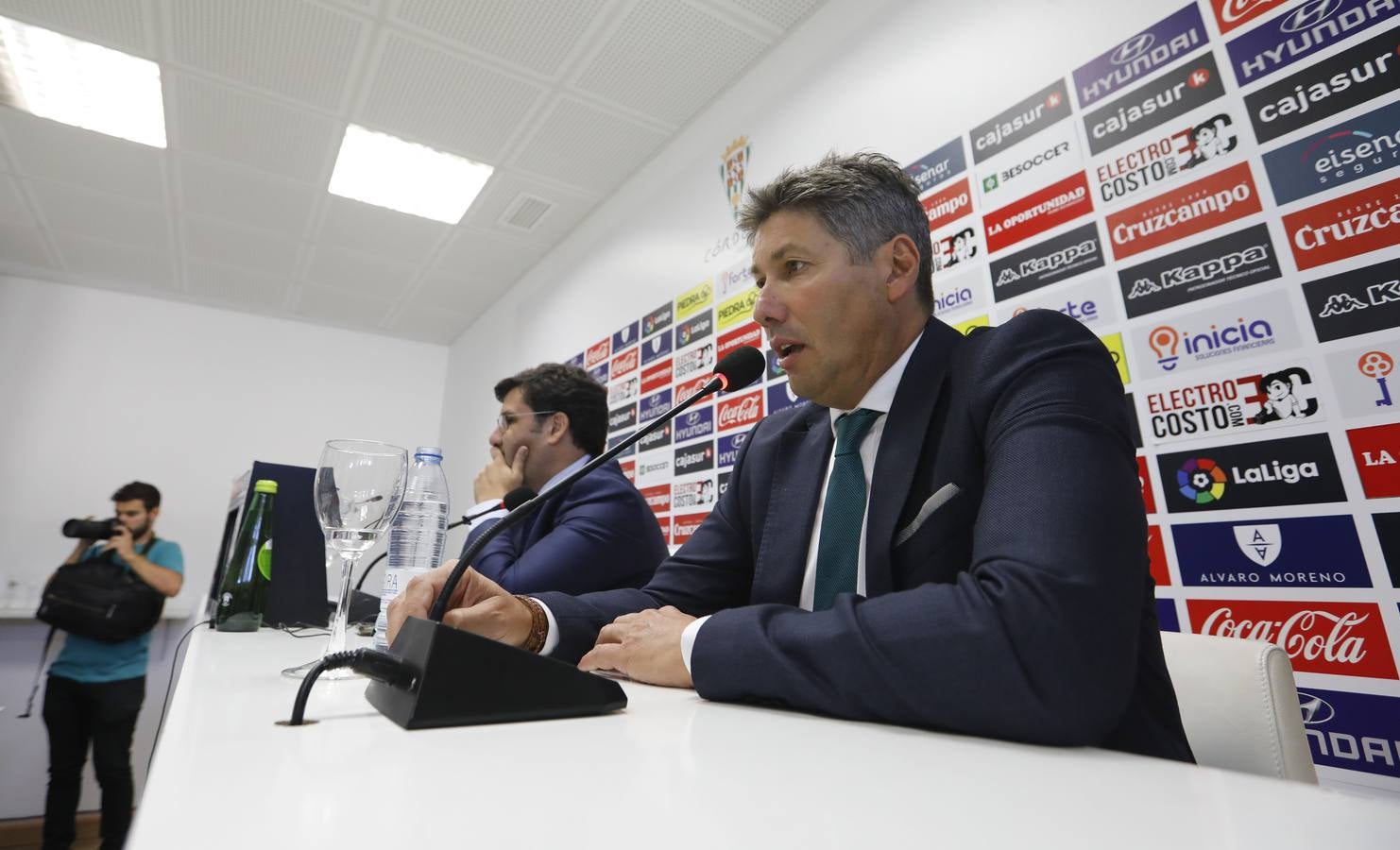 La presentación del director deportivo del Córdoba CF, en imágenes