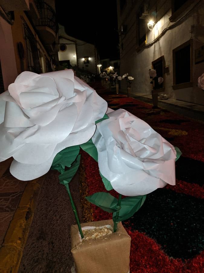 Así se prepara el Corpus en Valenzuela