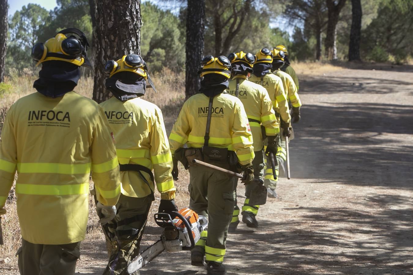 La preparación del Infoca de Córdoba, en imágenes