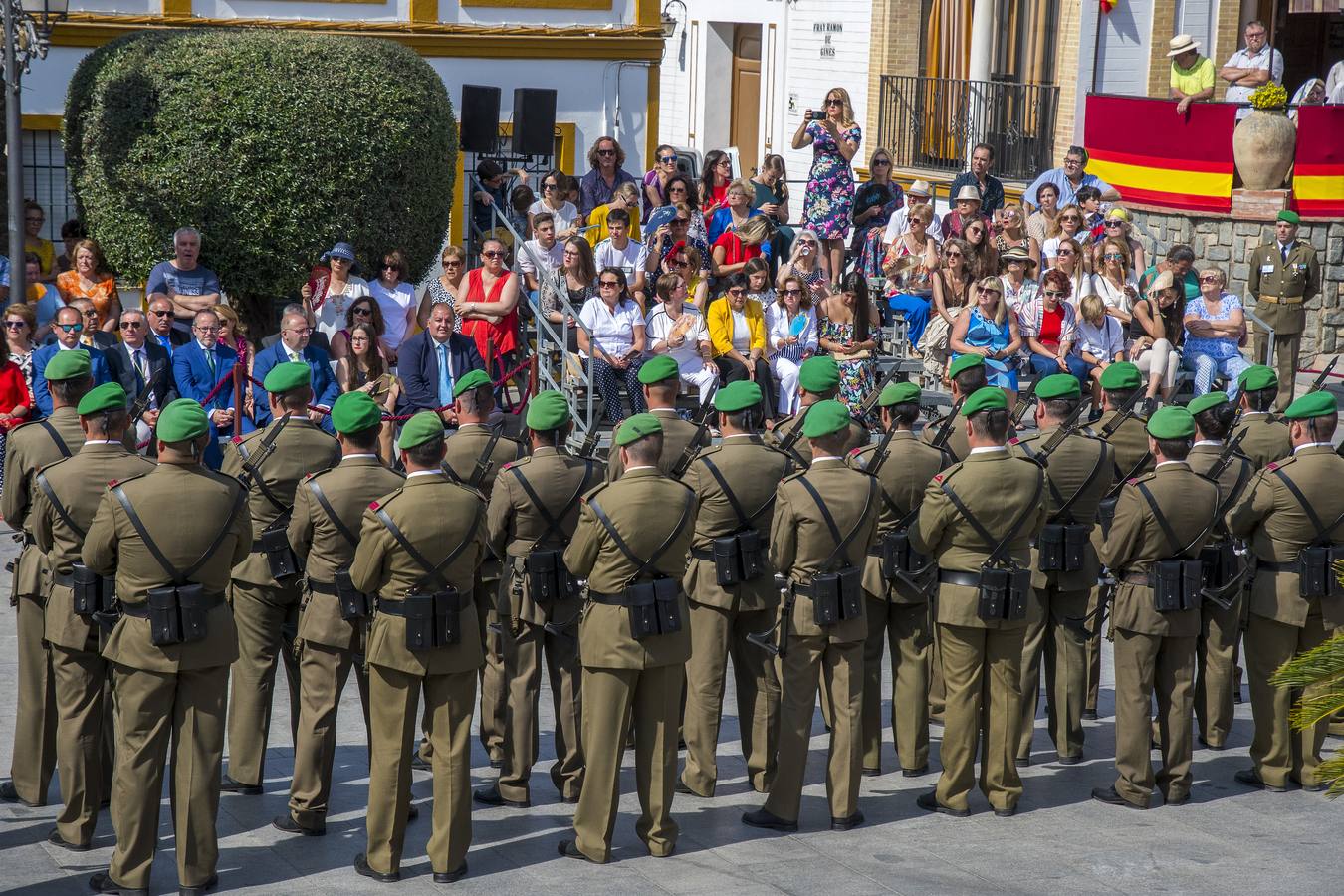 Jura de bandera civil en Gines