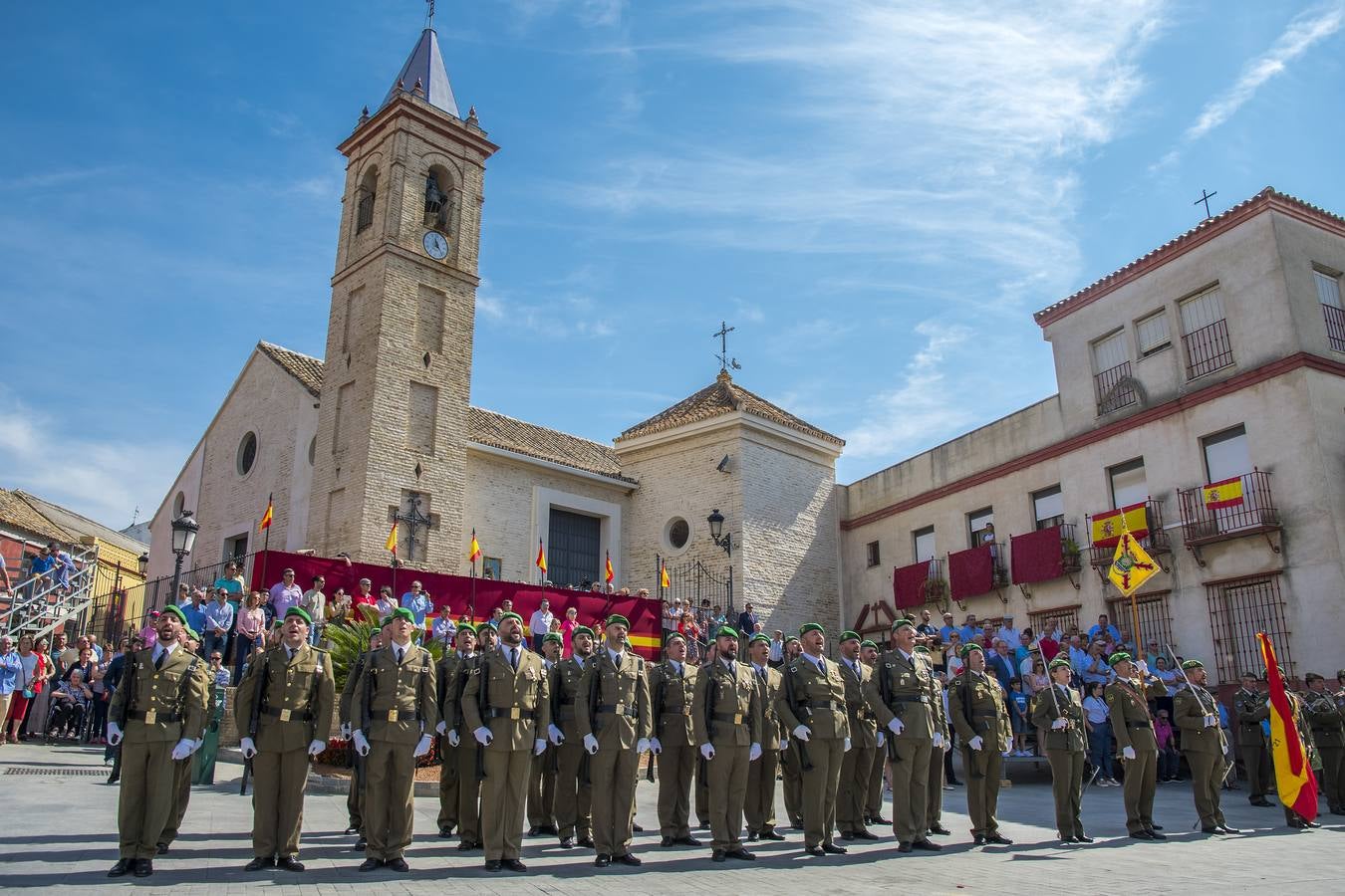 Jura de bandera civil en Gines