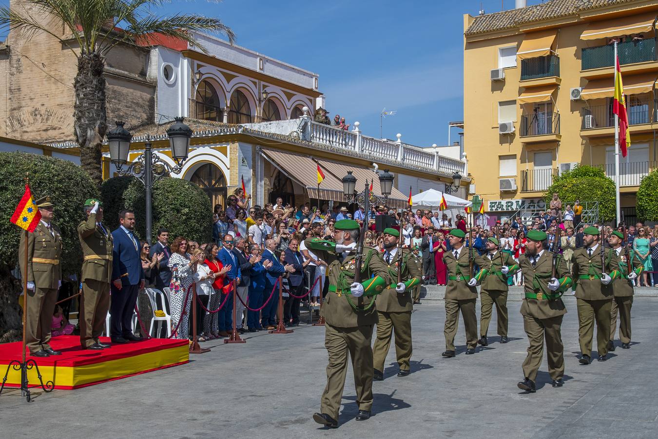 Jura de bandera civil en Gines