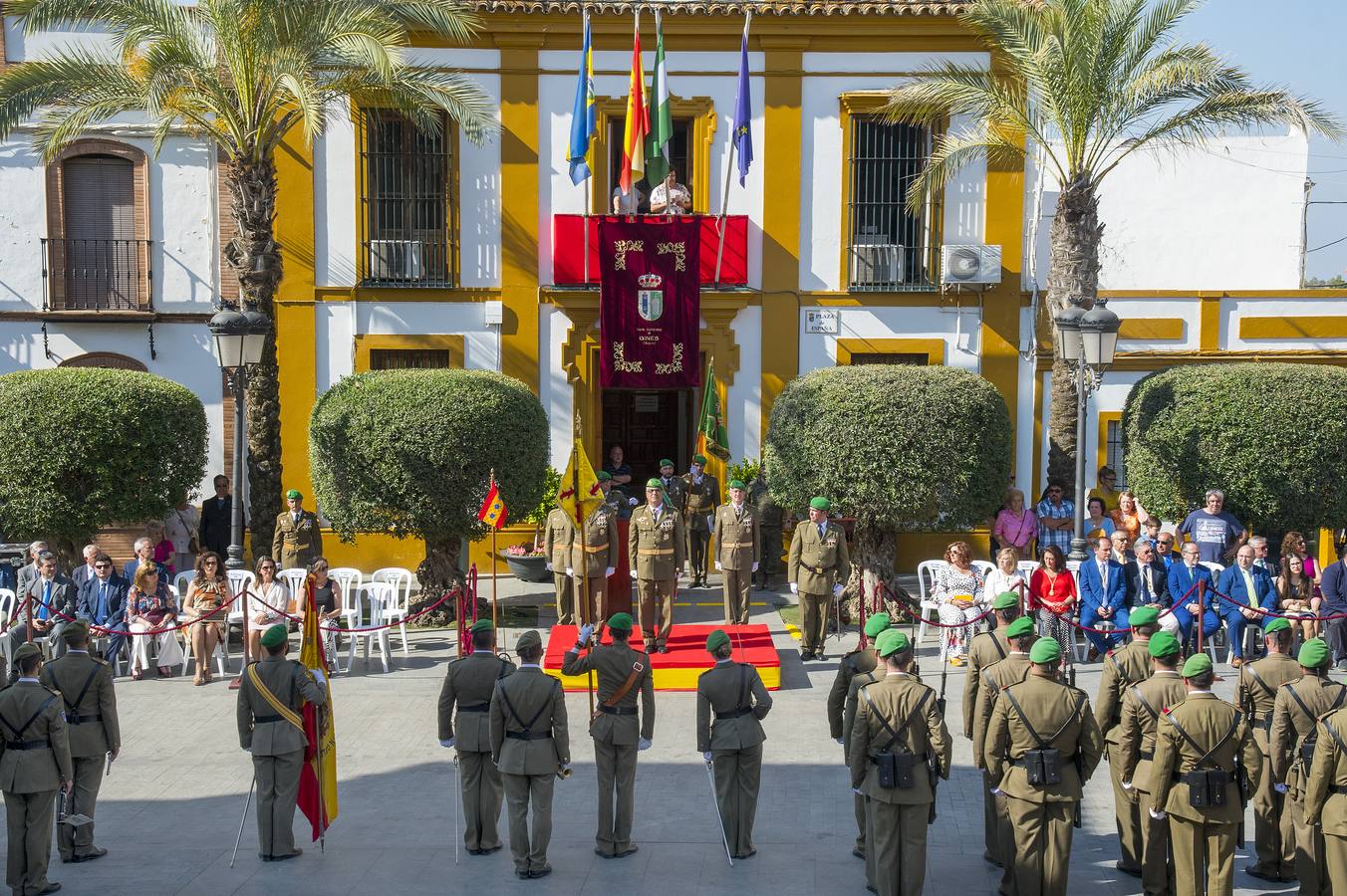 Jura de bandera civil en Gines