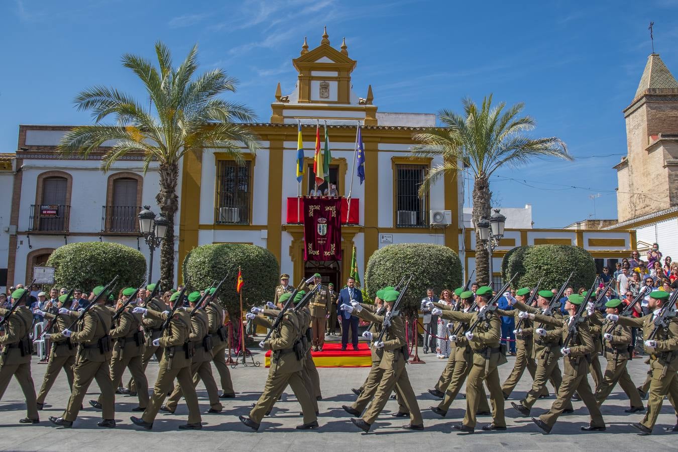 Jura de bandera civil en Gines