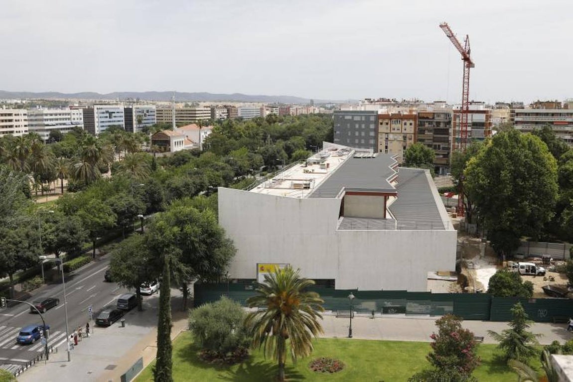En imágenes, la vuelta al trabajo en la nueva Biblioteca del Estado en Córdoba