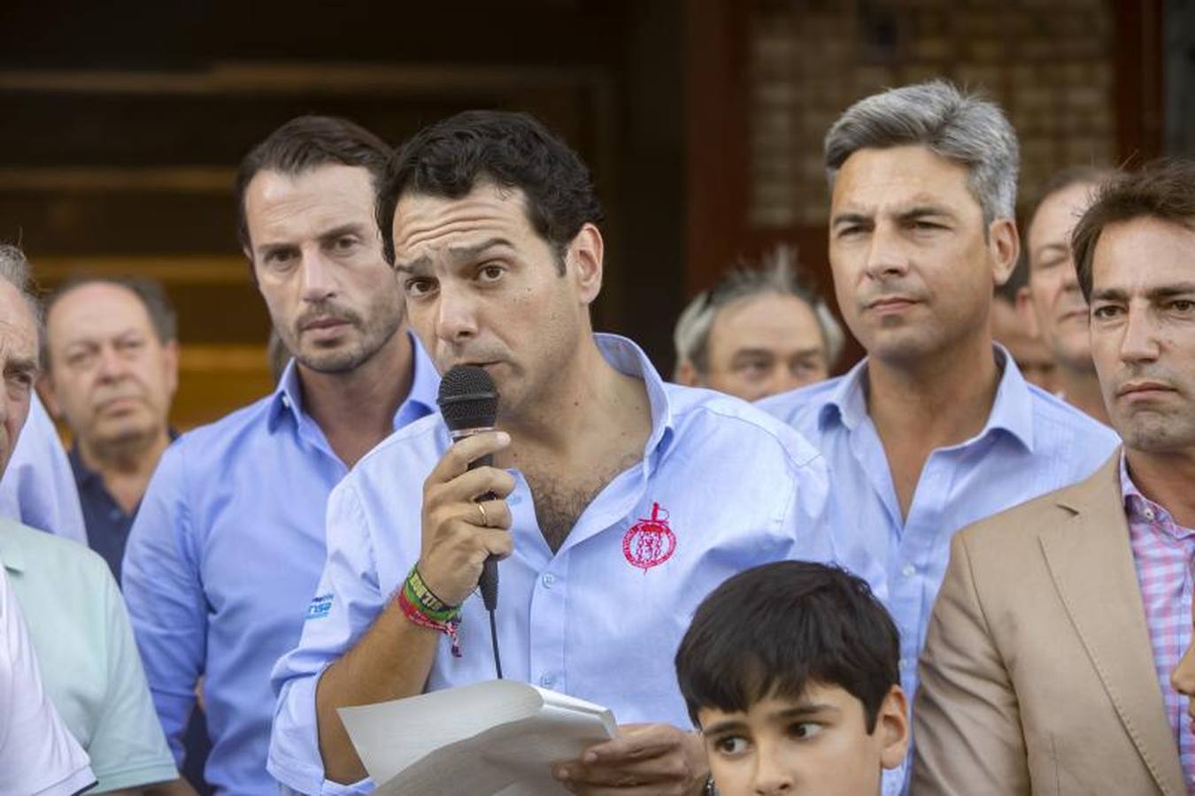 En imágenes, el apoyo a la Escuela Círculo Taurino de Córdoba