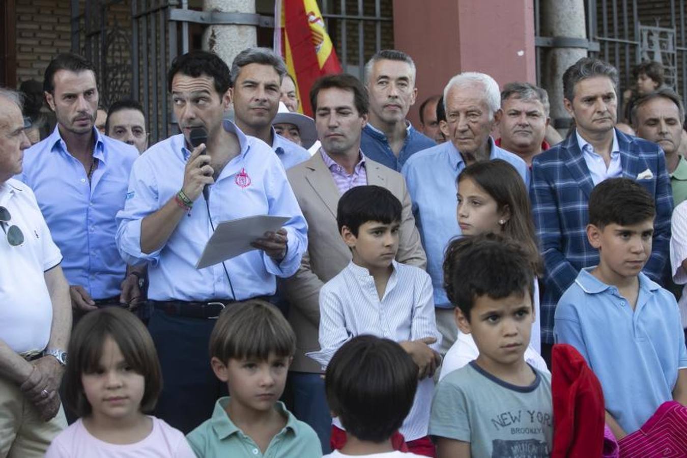 En imágenes, el apoyo a la Escuela Círculo Taurino de Córdoba