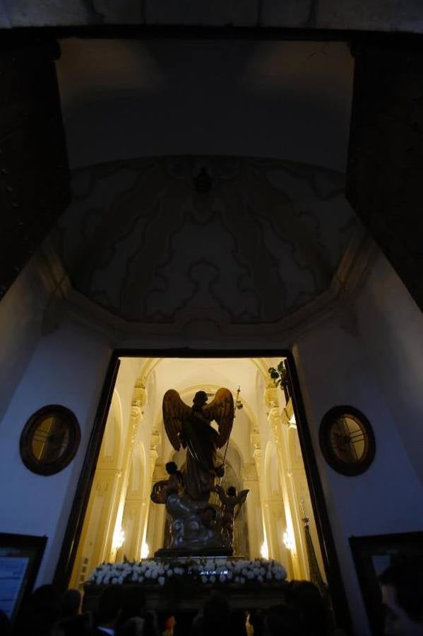 El traslado de San Rafael, en imágenes