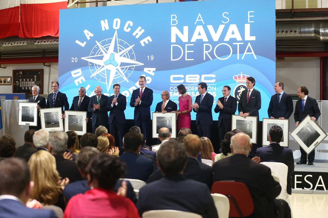 FOTOS: El Rey preside la &#039;Noche de la empresa&#039; en Rota