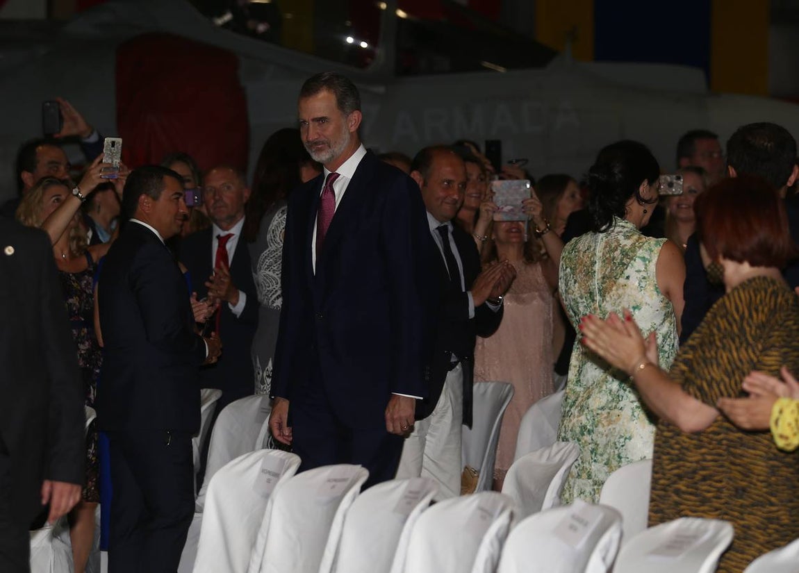 FOTOS: El Rey preside la &#039;Noche de la empresa&#039; en Rota