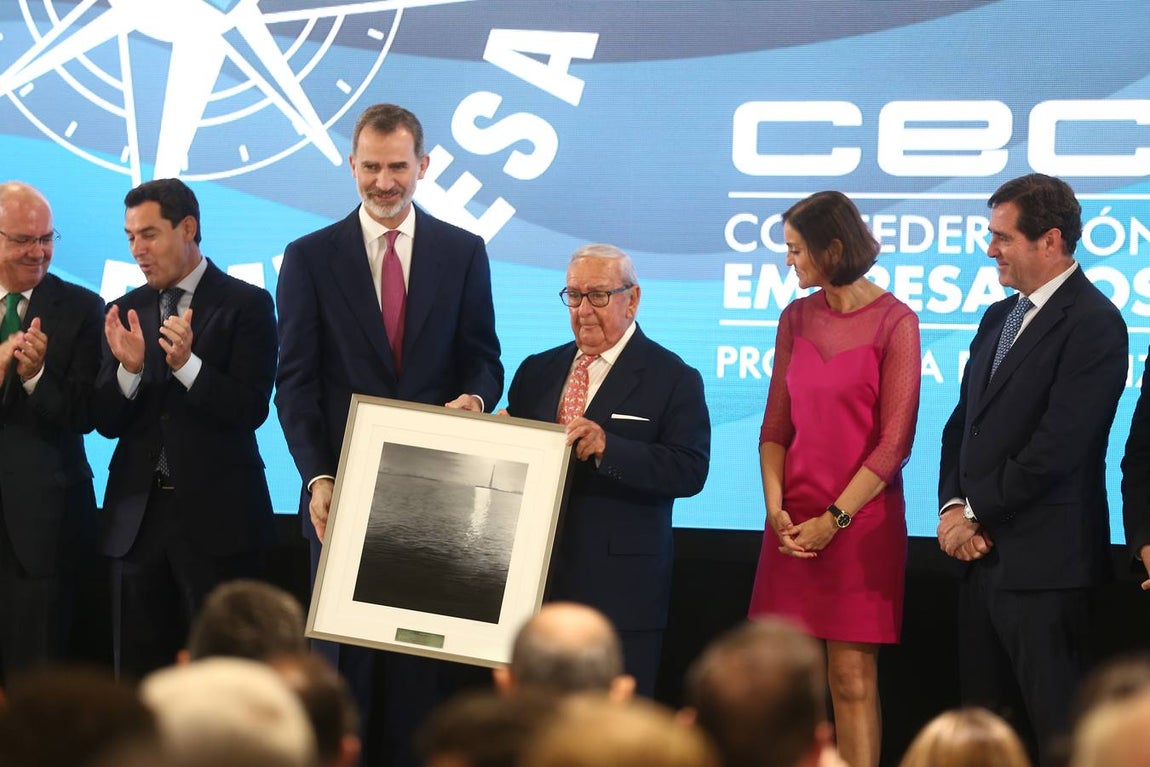 FOTOS: El Rey preside la &#039;Noche de la empresa&#039; en Rota