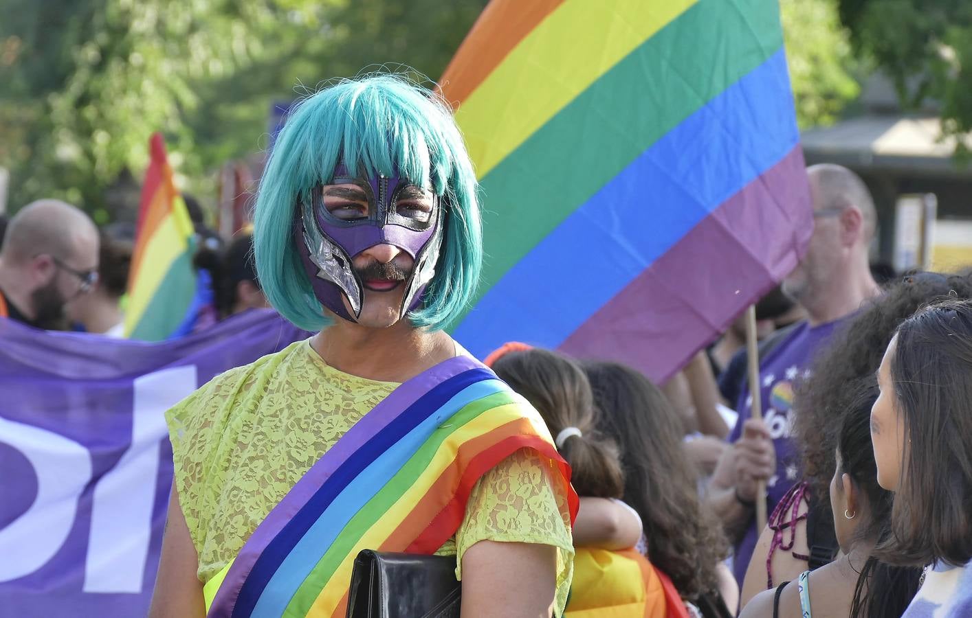 En imágenes, la cabalgata del orgullo LGTBI en Sevilla