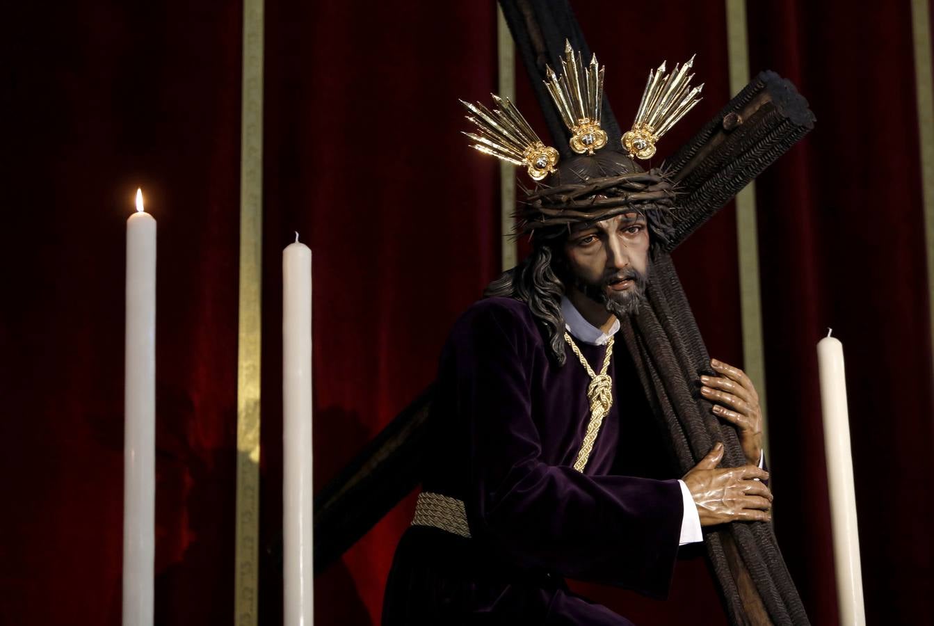 La bendición de Nuestro Padre Jesús de la Victoria en sus Tres Caídas, en imágenes