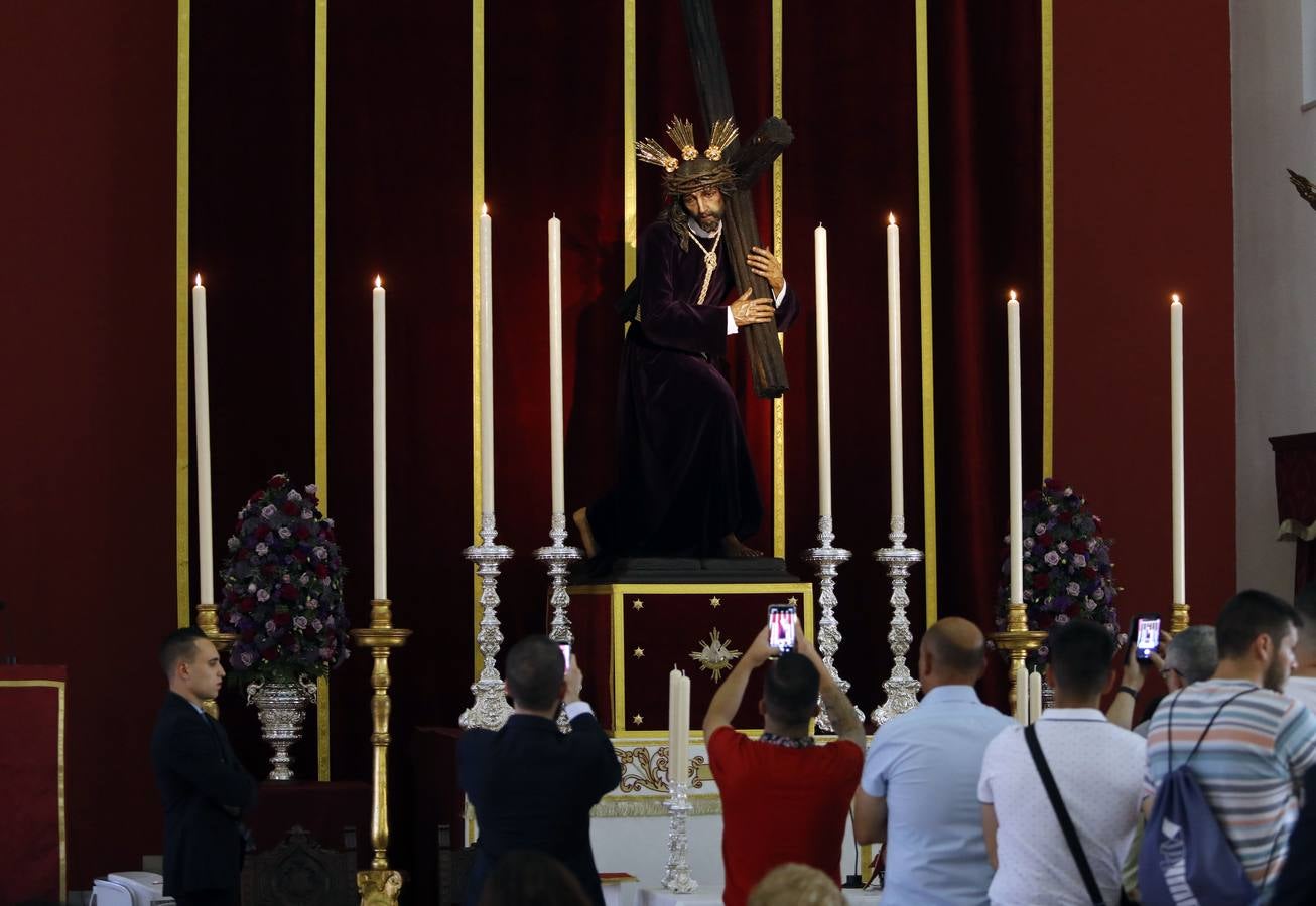 La bendición de Nuestro Padre Jesús de la Victoria en sus Tres Caídas, en imágenes