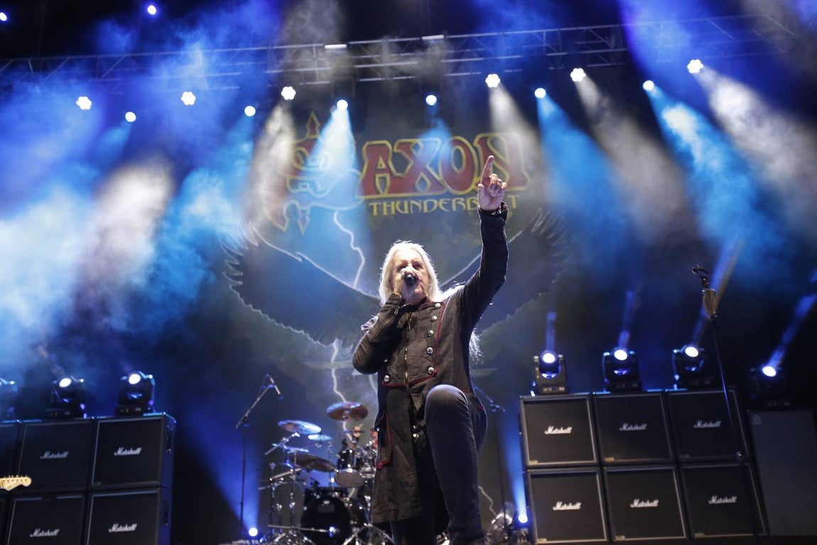 Festival de la Guitarra de Córdoba: Saxon y su rock duro en la Axerquía