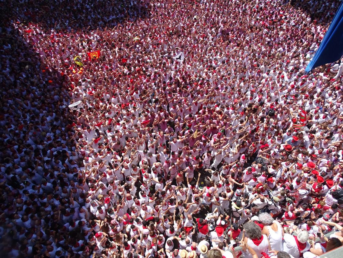 Las mejores imágenes del Chupinazo de San Fermín 2019