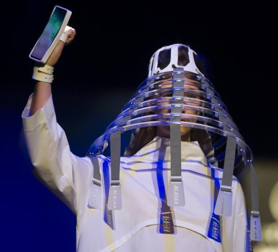 Sombrero en 3D de la firma Alaska. 