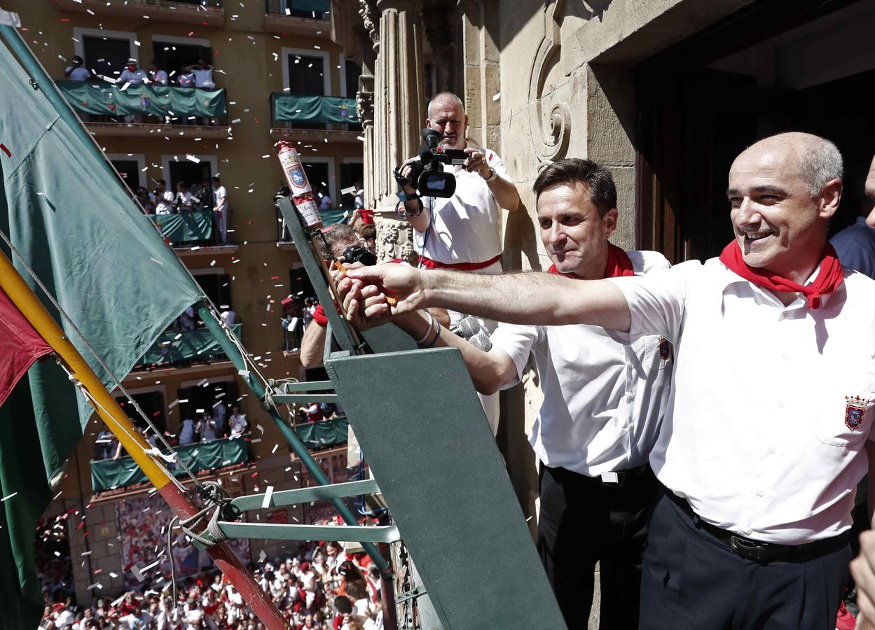 Las mejores imágenes del Chupinazo de San Fermín 2019