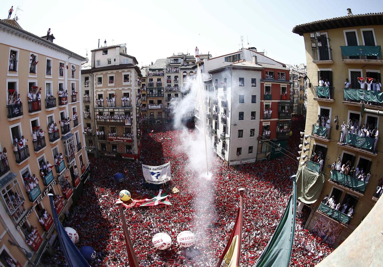 Las mejores imágenes del Chupinazo de San Fermín 2019