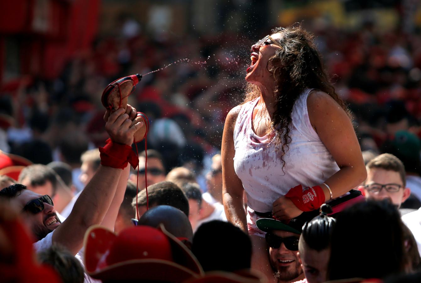 Las mejores imágenes del Chupinazo de San Fermín 2019