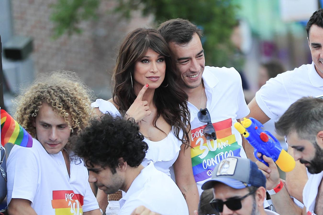 Desfile de famosos durante el Orgullo Gay 2019