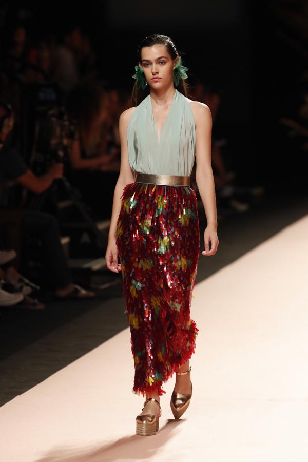 El desfile de Juan Duyos en la MBFW, en imágenes