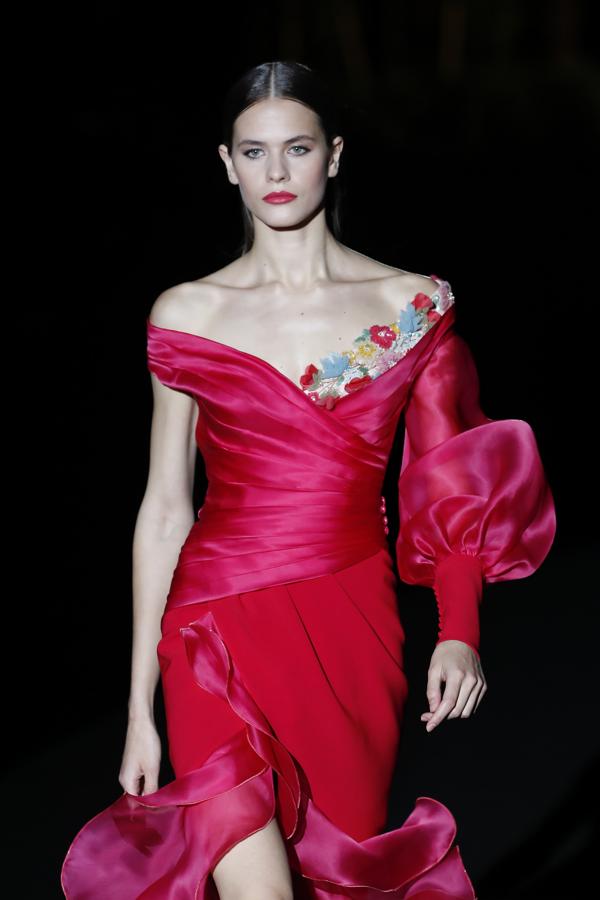 El desfile de Hannibal Laguna en la MBFW, en imágenes