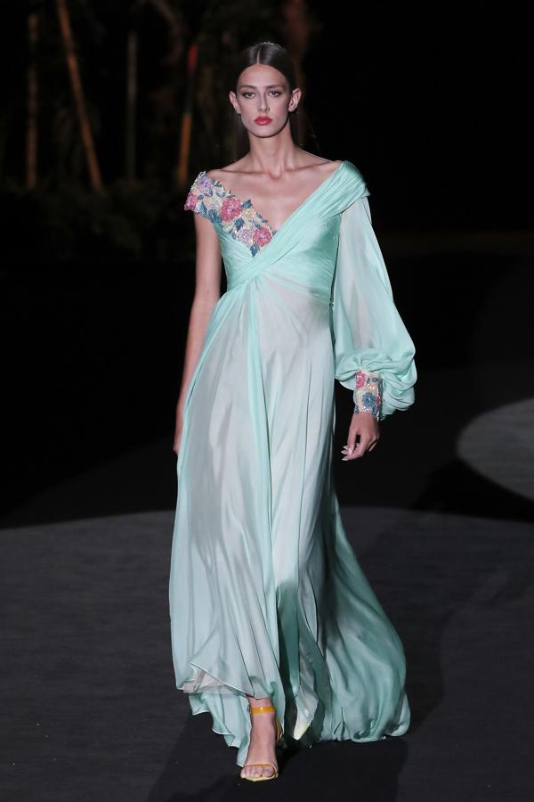 El desfile de Hannibal Laguna en la MBFW, en imágenes